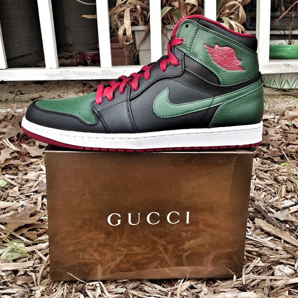 jordan 1 gucci