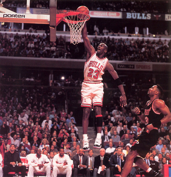 Michael Jordan en Air Jordan 11