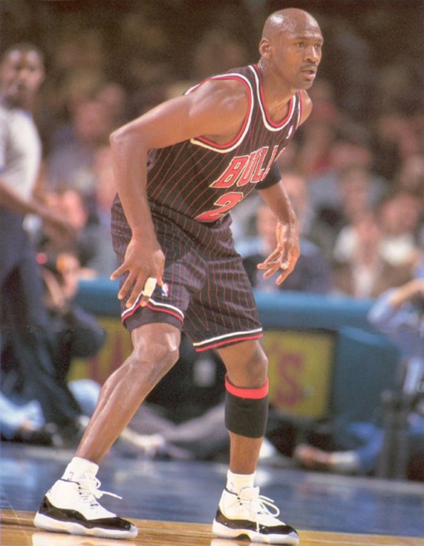 Michael Jordan en Air Jordan 11