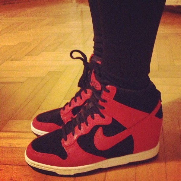 NIke Dunk Sky Black/Red