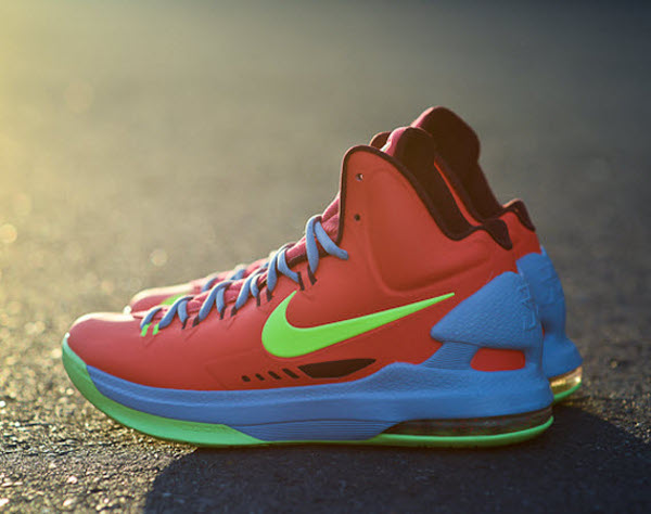 Nike KD 5 Bright Crimson Maryland