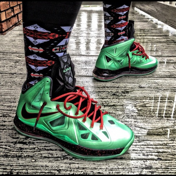 Nike Lebron 10 Cutting Jade