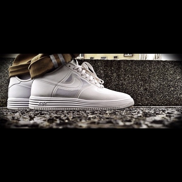 Nike Lunar force 1 White/White