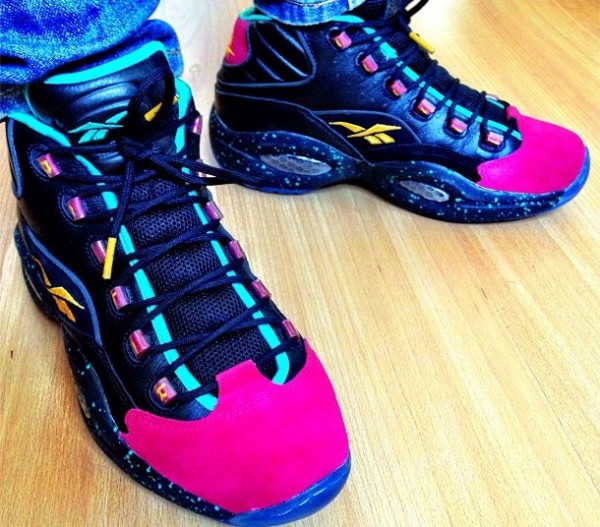 Reebok Question Mid Burn Rubber