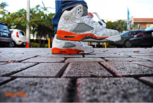 Air jordan 5 Laser