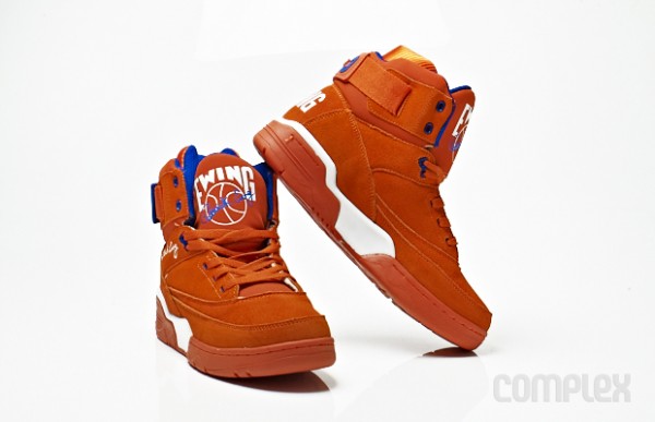 Ewing 33 Hi Orange Suede NYC