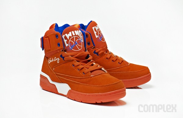 Ewing 33 Hi Orange Suede NYC