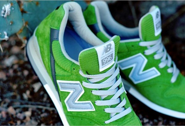 New Balance 996 Green Suede 