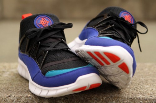 huarache bleu electrique