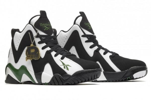 Reebok Kamikaze II "White/Black-Green"