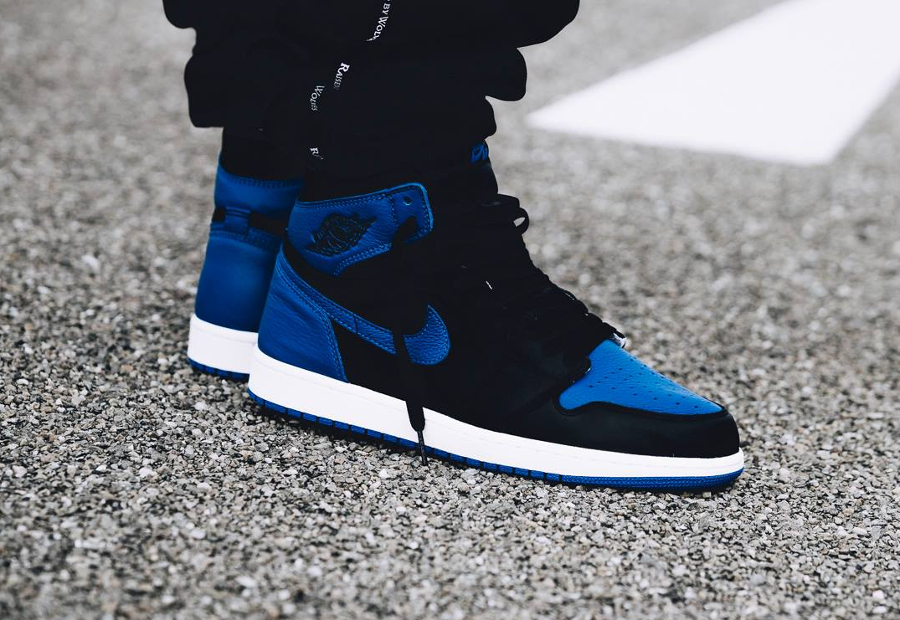 air jordan noir et bleu