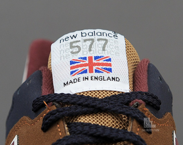 New Balance 577  marron made in england