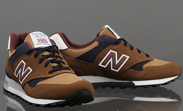 New Balance 577 marron made in england