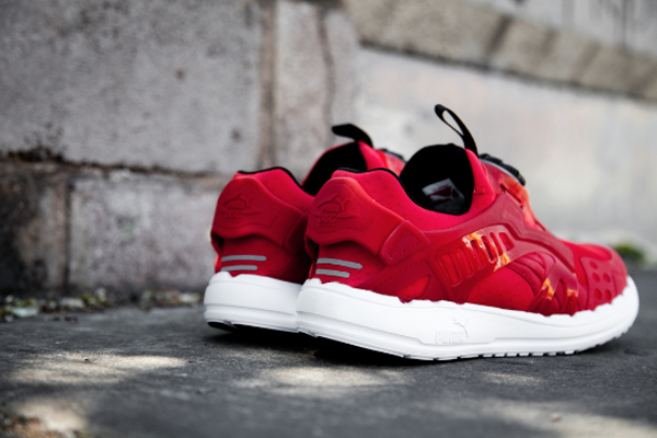 puma disc blaze rouge