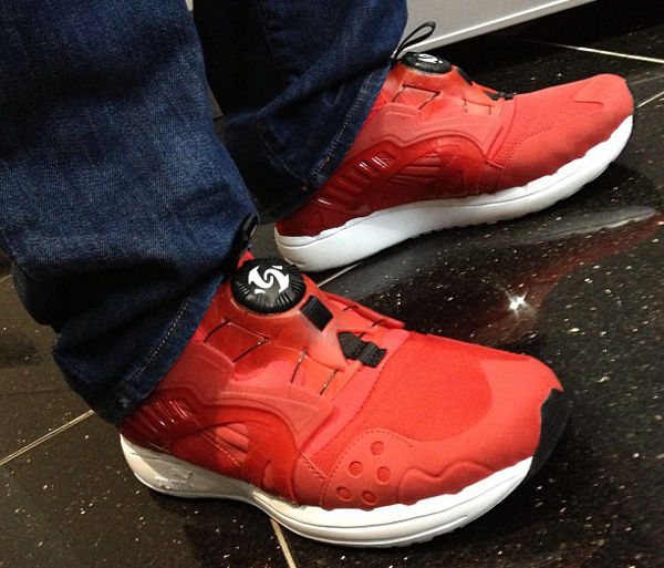 Puma shop disc rouge