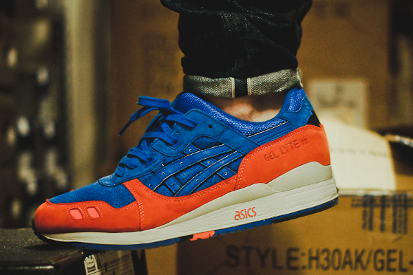 Asics Gel Lyte 3 Blue/Orange - la sneaker du jour (26.04.2013)