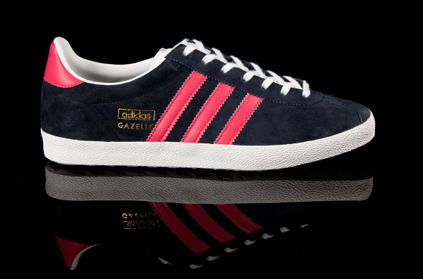 adidas gazelle noir et rose