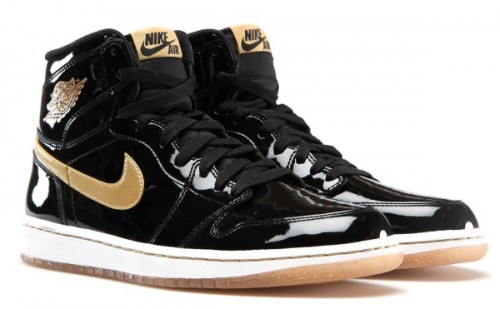 jordan noir et or