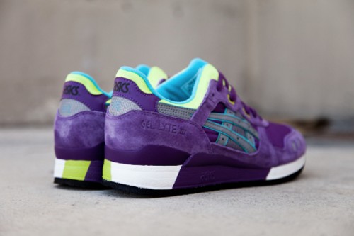 asics violet femme