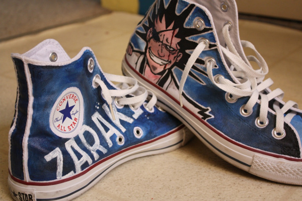 Converse All Star Chuck Taylor Zaraki Kenpachi 1