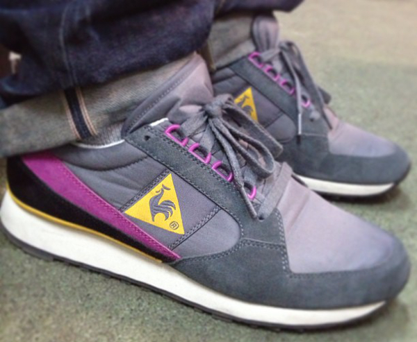 Le Coq Sportif Eclat Grey/Black/Purple