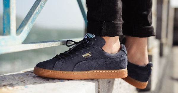 puma suede classic gum bordeaux