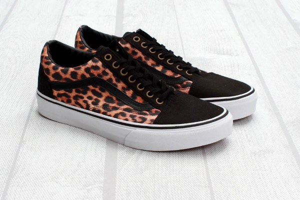 vans authentic leopard femme