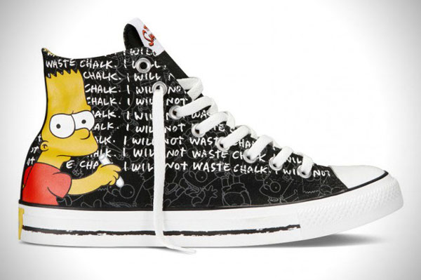 converse bart simpson