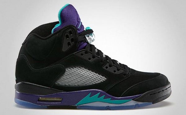 Air Jordan 5 Black Grape