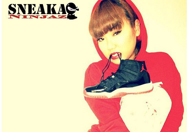 femme-jordan-11-bred Dérives sneakers