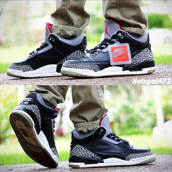 jordan 3 black cement 2001