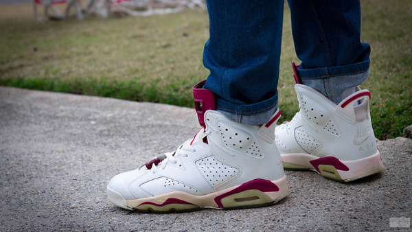 Air Jordan 6 Maroon - Woahbryce