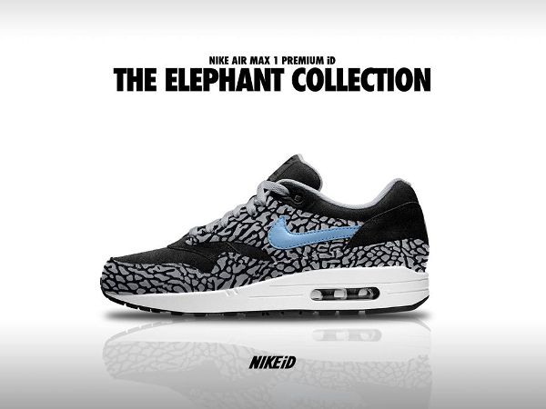 Nike Air Max 1 ID Elephant