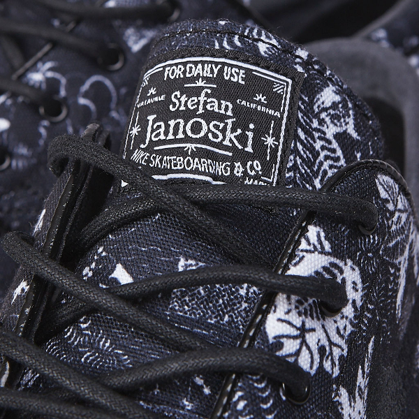 Nike SB Janoski Black Floral 