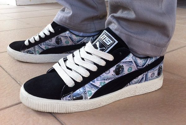 mita sneakers x puma clyde