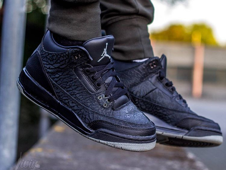 jordan 3 black flip release date