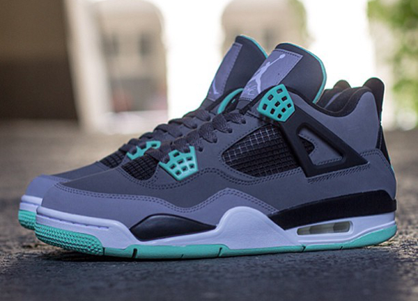 jordan 4 green glow