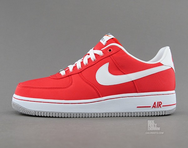Nike Air Force 1 Low Red Nylon