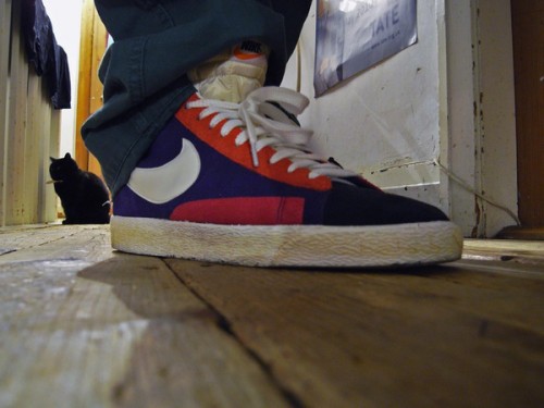 nike blazer high femme cyan