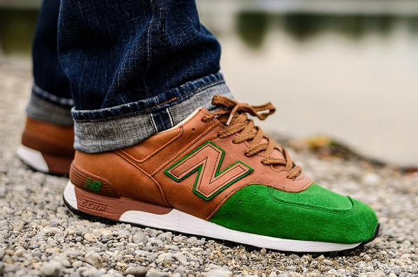 new balance homme porté