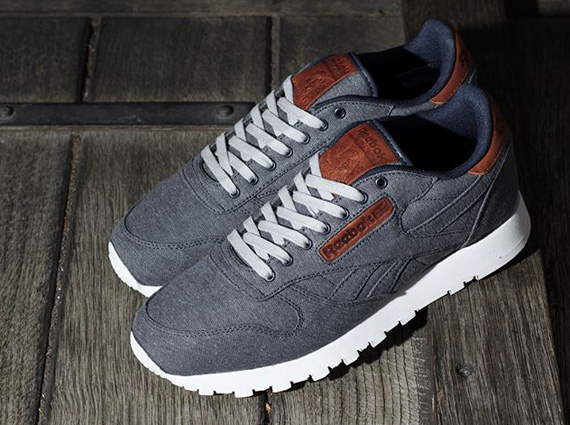 reebok classic leather denim