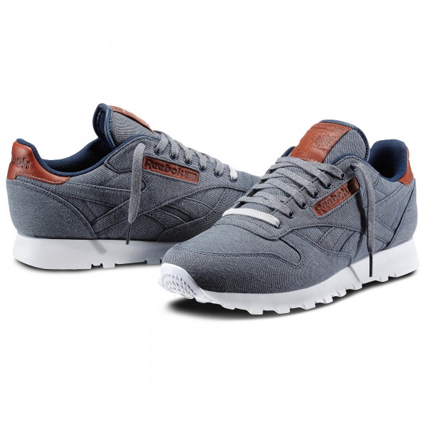 Reebok Classic Leather Salvaged Denim