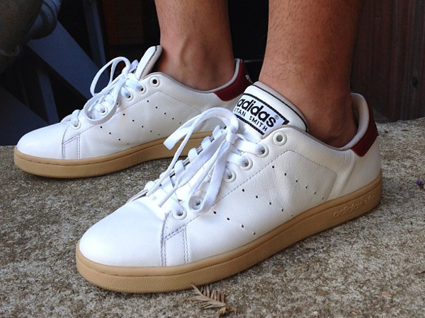 stan smith vintage bleu