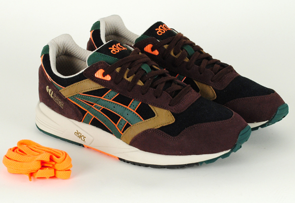 Asics Gel Saga Brown/Orange (camo)