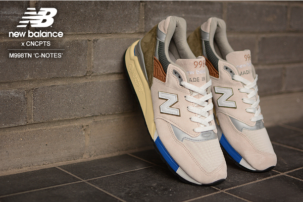 New Balance 998 & Concepts "C-Notes"