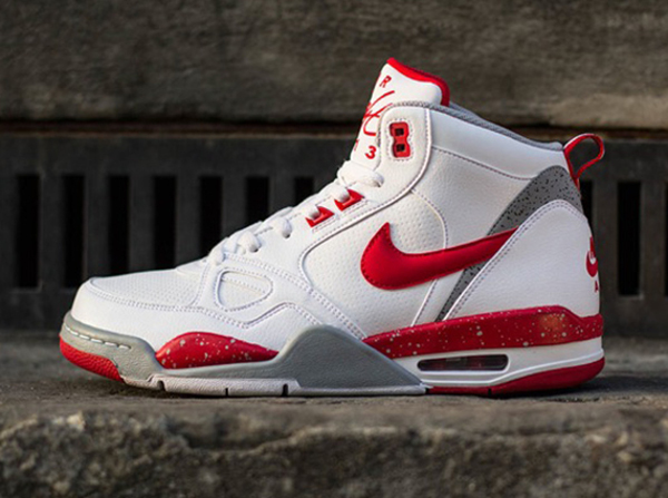 Nike Air Flight '13 Mid White/University Red