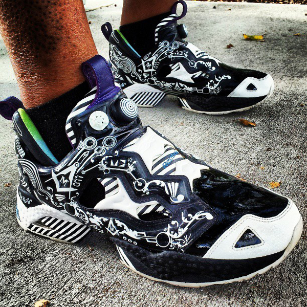 Centro de niños cortar diseño Reebok Insta Pump Fury Kenzo par Chicofontaine (16.10.2013)