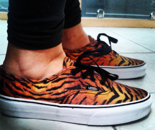 vans tiger shoes