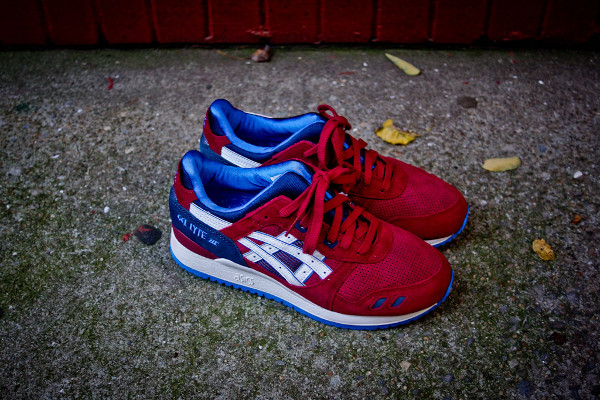 Asics Gel Lyte 3 Maroon & Navy/Blue