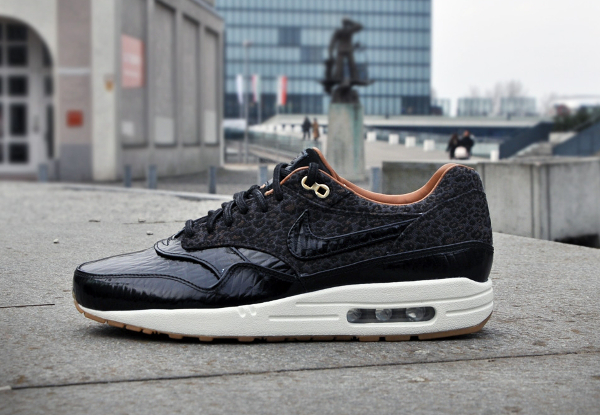 Nike Air Max 1 FB Woven Black Leopard